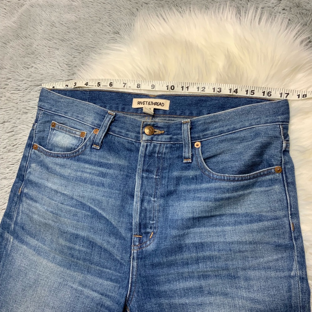 Madewell / Rivet & Thread Retro Straight Jeans - Picture 6 of 8